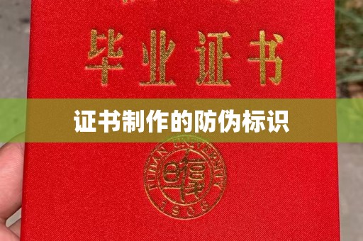 望奎证书制作的防伪标识