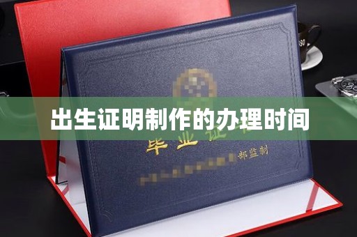 望奎出生证明制作的办理时间