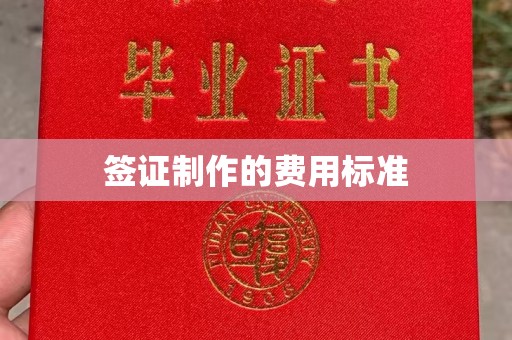 望奎签证制作的费用标准