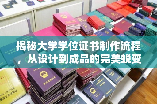 望奎揭秘大学学位证书制作流程，从设计到成品的完美蜕变